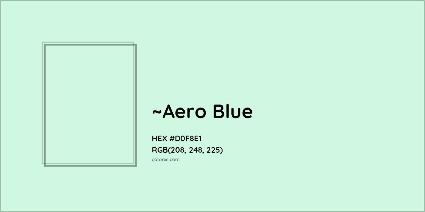 HEX #D0F8E1 Color Name, Color Code, Palettes, Similar Paints, Images
