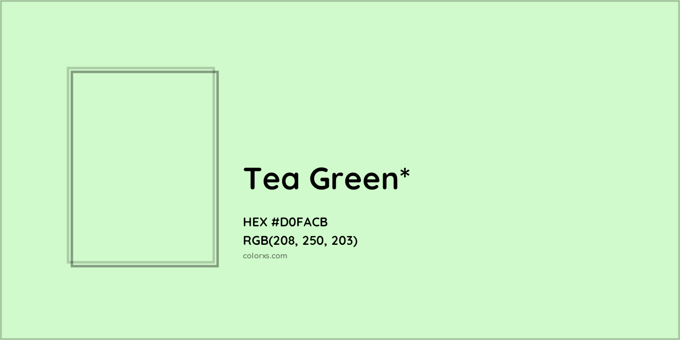 HEX #D0FACB Color Name, Color Code, Palettes, Similar Paints, Images