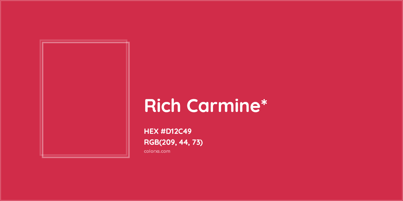 HEX #D12C49 Color Name, Color Code, Palettes, Similar Paints, Images