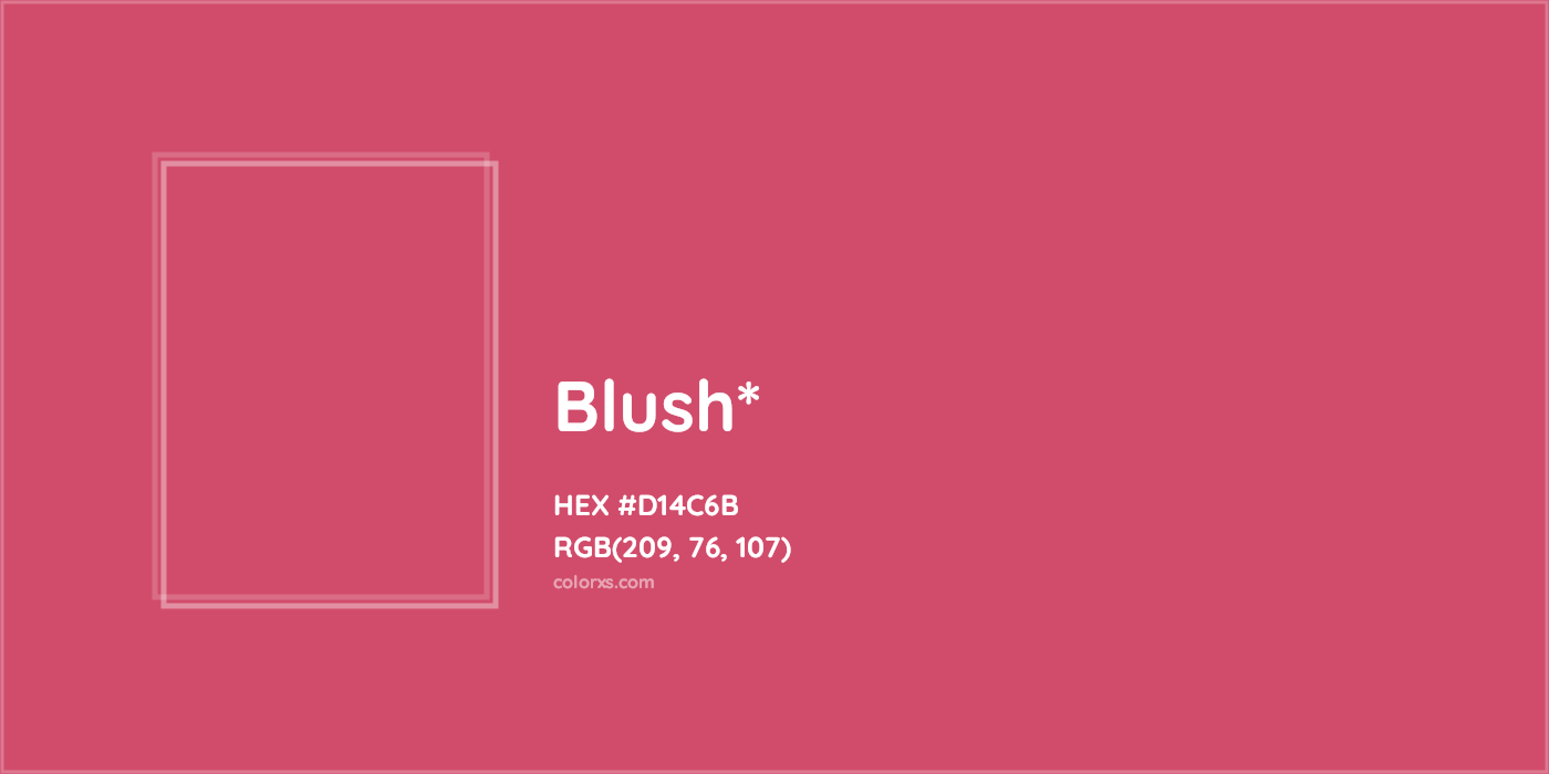 HEX #D14C6B Color Name, Color Code, Palettes, Similar Paints, Images