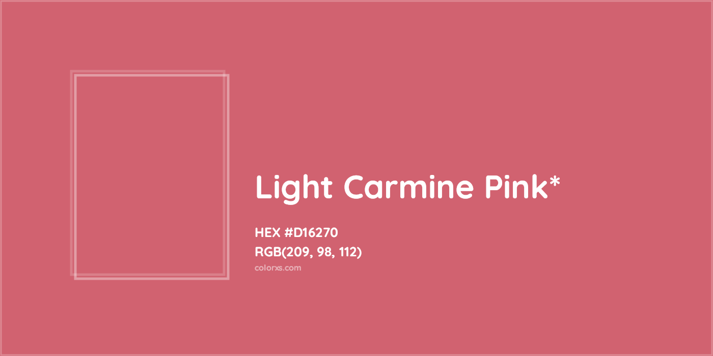 HEX #D16270 Color Name, Color Code, Palettes, Similar Paints, Images