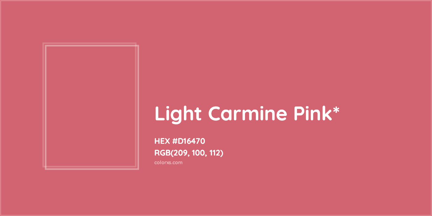HEX #D16470 Color Name, Color Code, Palettes, Similar Paints, Images