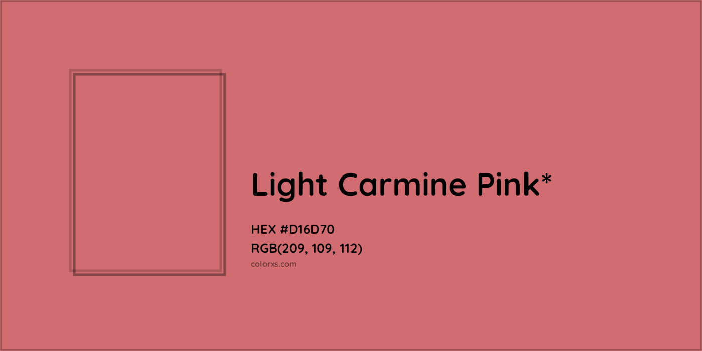 HEX #D16D70 Color Name, Color Code, Palettes, Similar Paints, Images