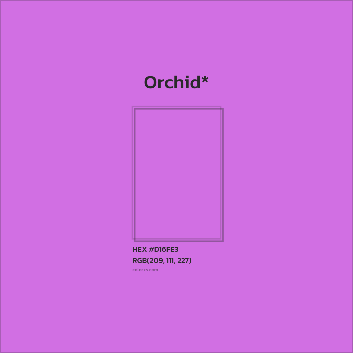 HEX #D16FE3 Color Name, Color Code, Palettes, Similar Paints, Images