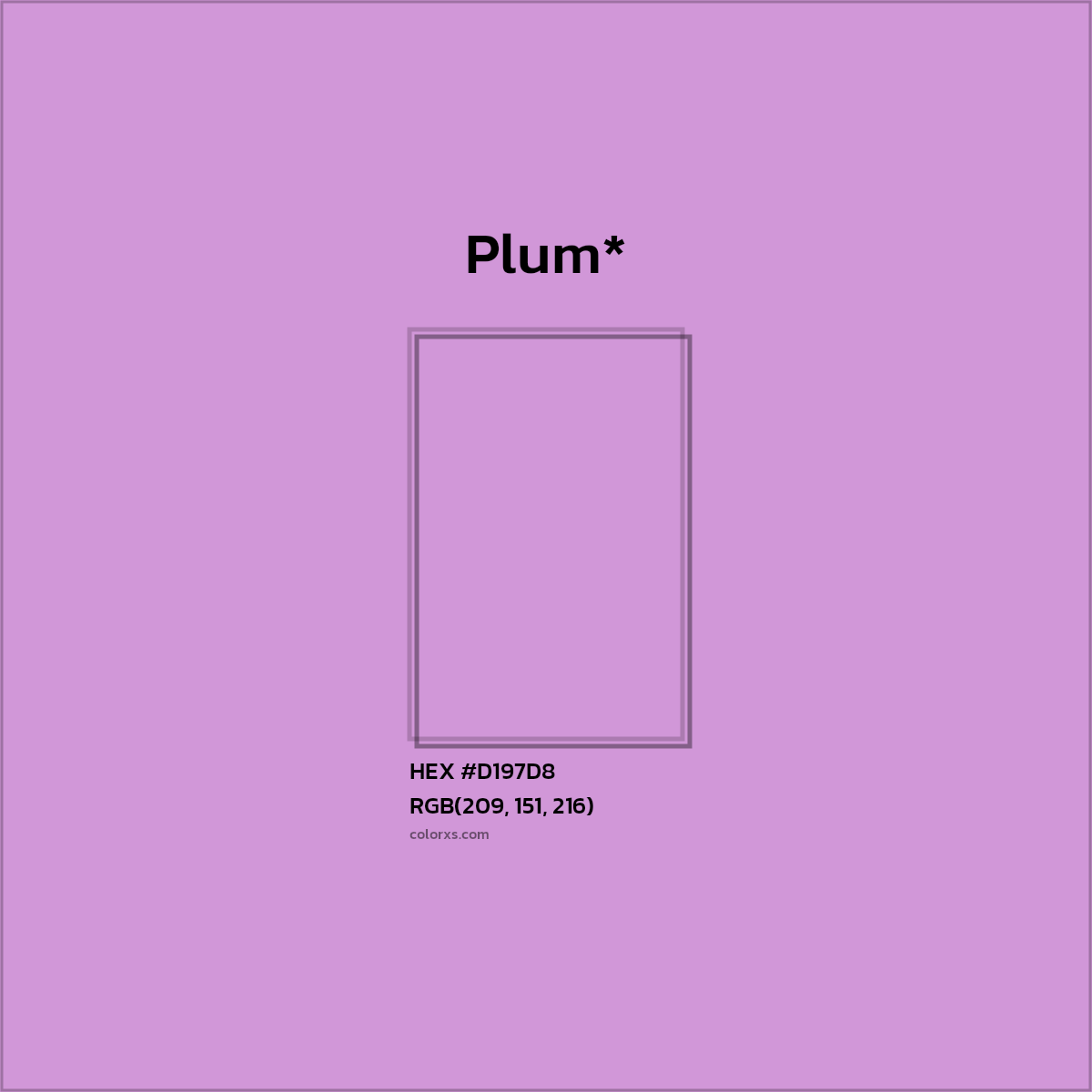 HEX #D197D8 Color Name, Color Code, Palettes, Similar Paints, Images