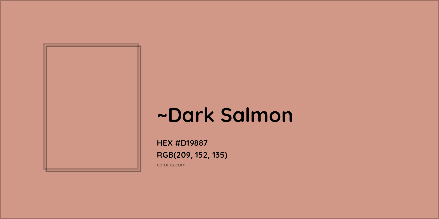 HEX #D19887 Color Name, Color Code, Palettes, Similar Paints, Images