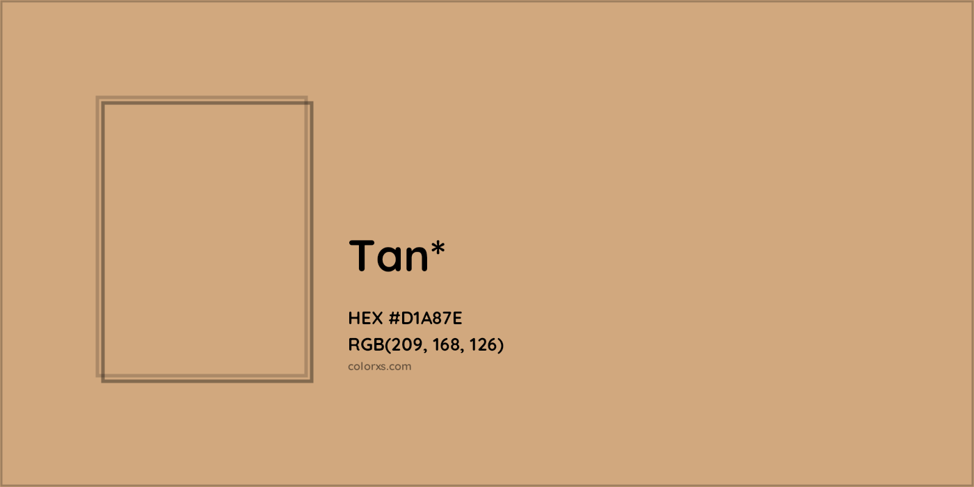 HEX #D1A87E Color Name, Color Code, Palettes, Similar Paints, Images