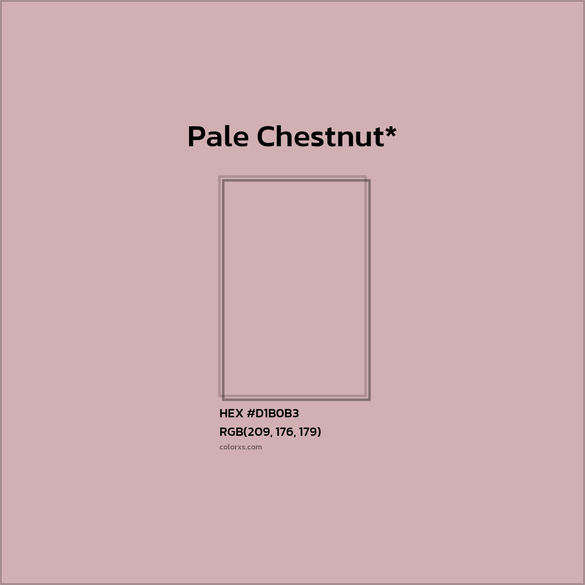 HEX #D1B0B3 Color Name, Color Code, Palettes, Similar Paints, Images