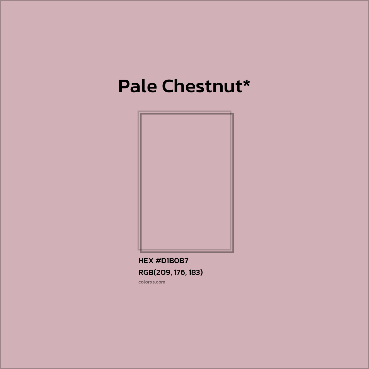 HEX #D1B0B7 Color Name, Color Code, Palettes, Similar Paints, Images