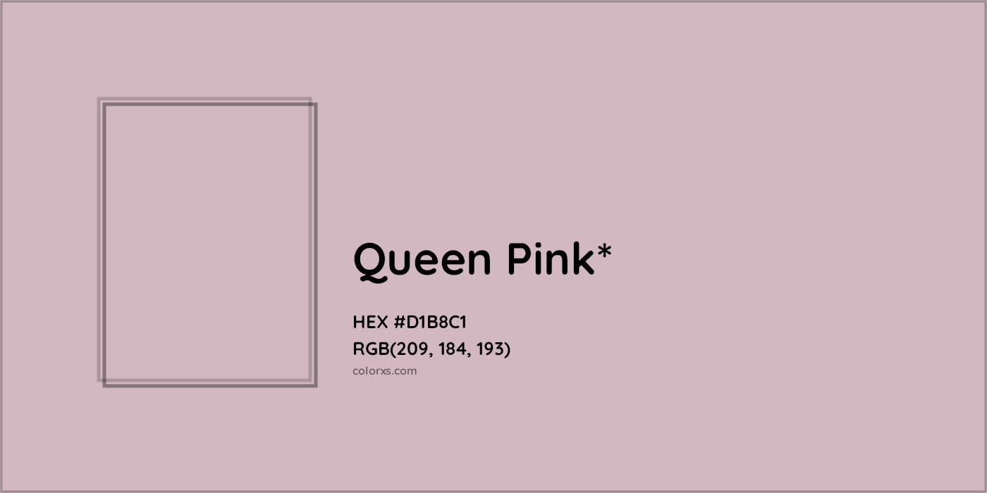 HEX #D1B8C1 Color Name, Color Code, Palettes, Similar Paints, Images