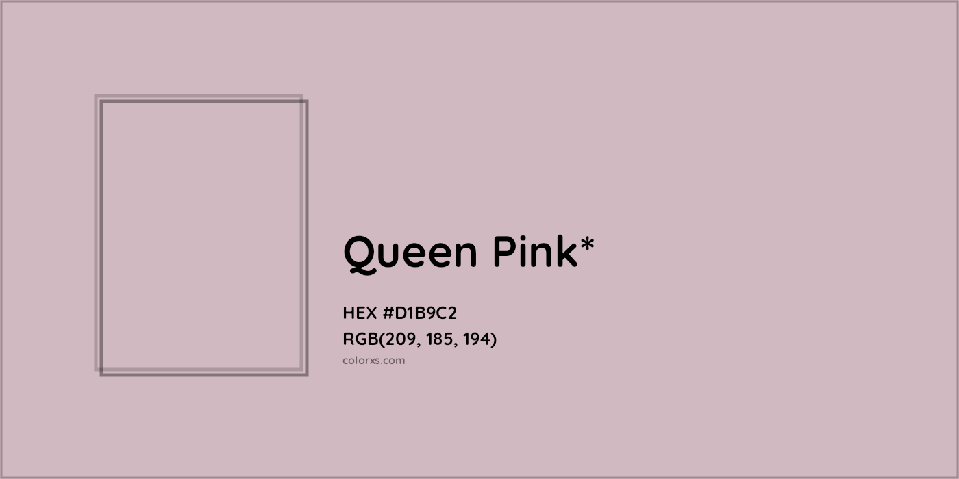 HEX #D1B9C2 Color Name, Color Code, Palettes, Similar Paints, Images