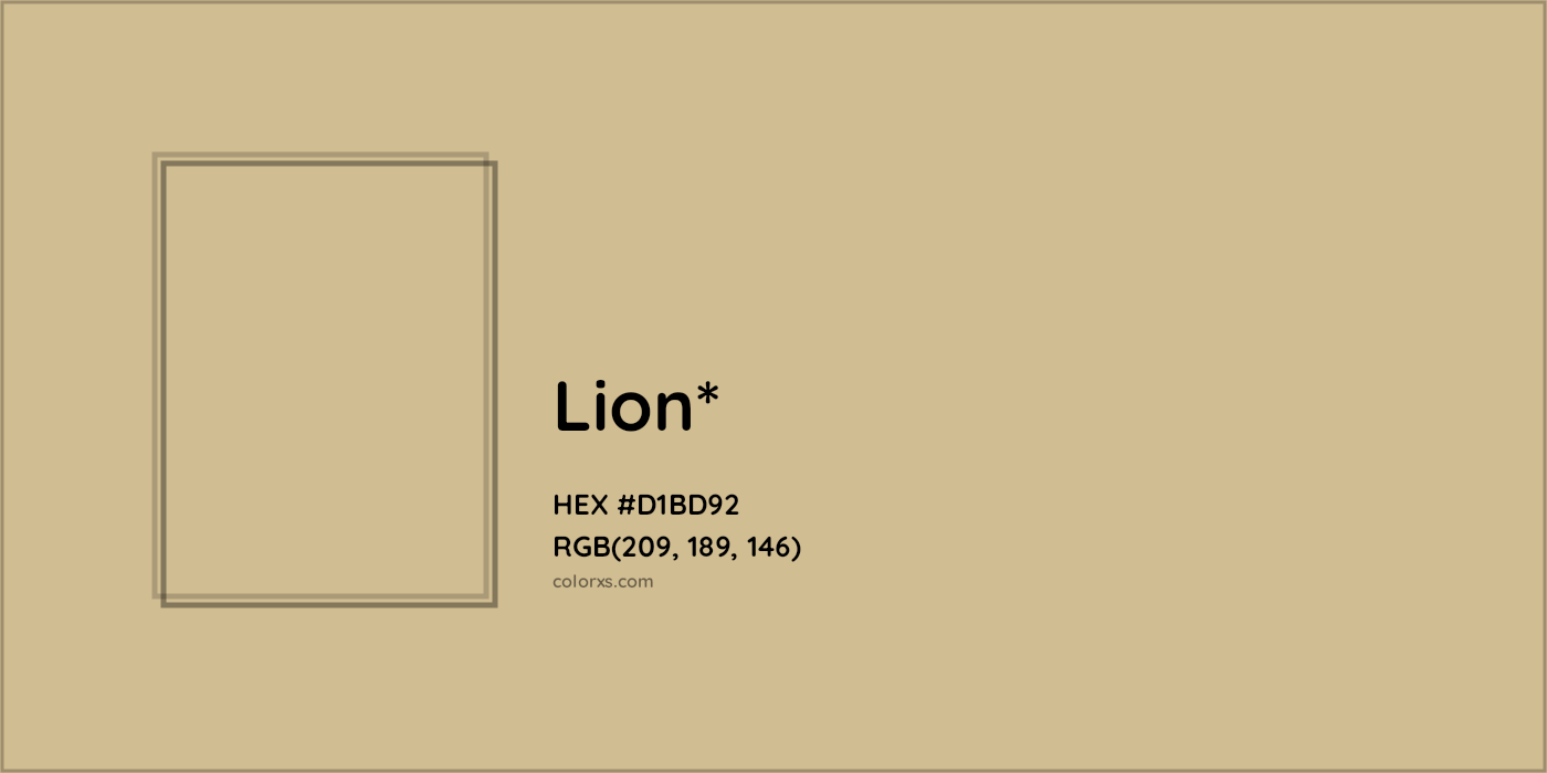 HEX #D1BD92 Color Name, Color Code, Palettes, Similar Paints, Images