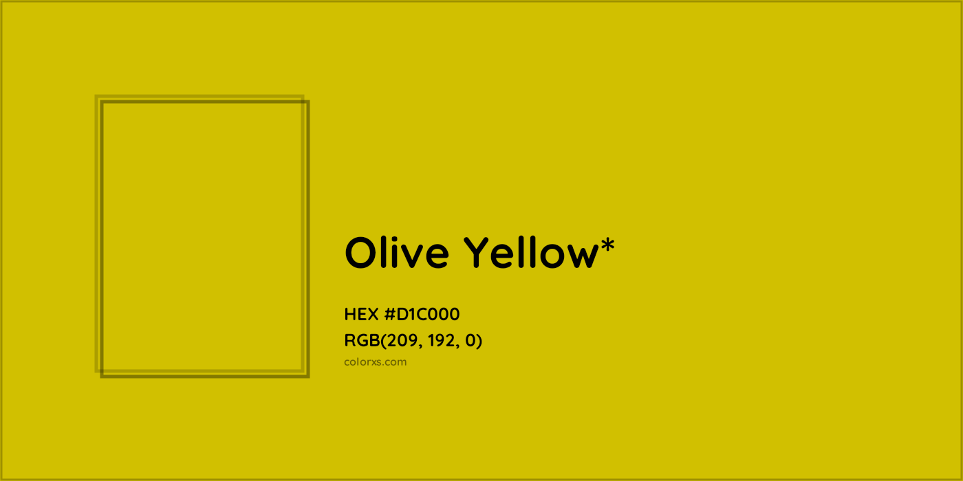 HEX #D1C000 Color Name, Color Code, Palettes, Similar Paints, Images