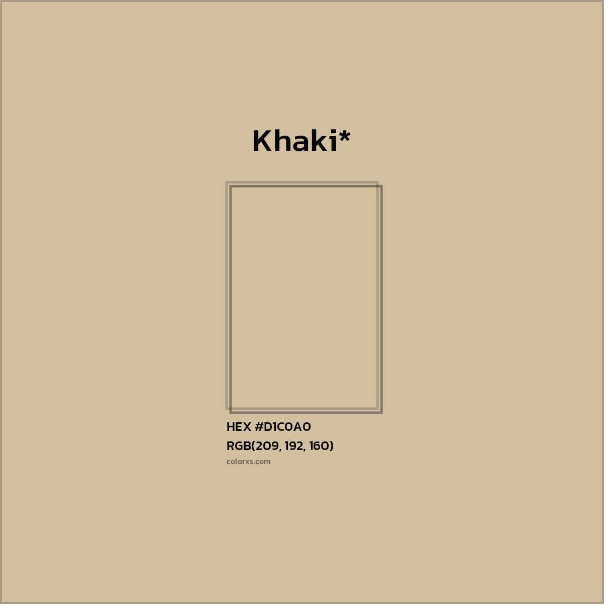 HEX #D1C0A0 Color Name, Color Code, Palettes, Similar Paints, Images