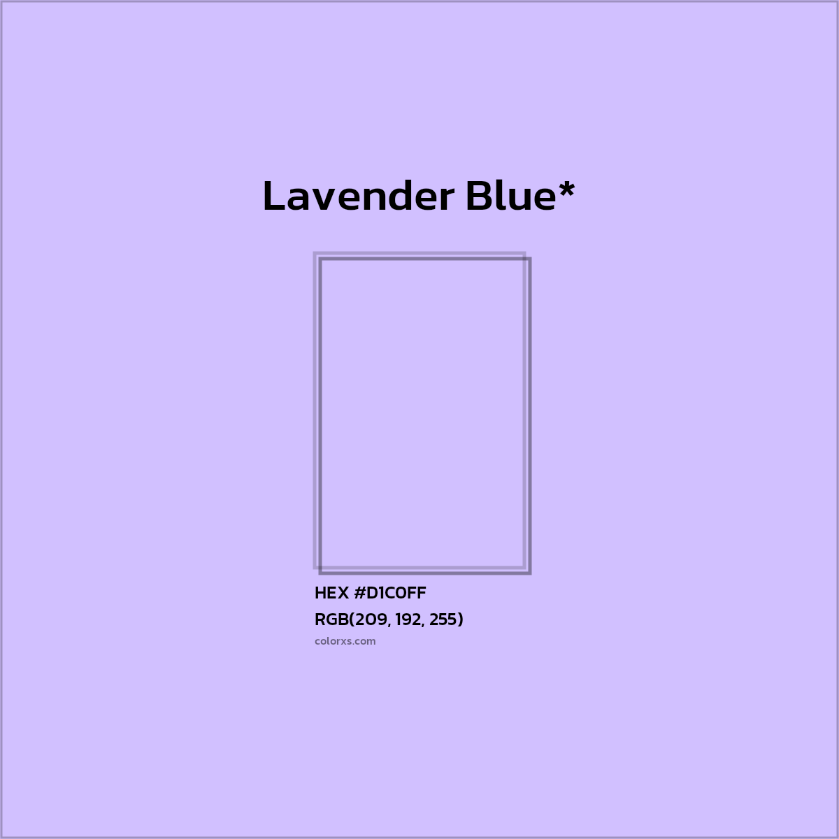 HEX #D1C0FF Color Name, Color Code, Palettes, Similar Paints, Images