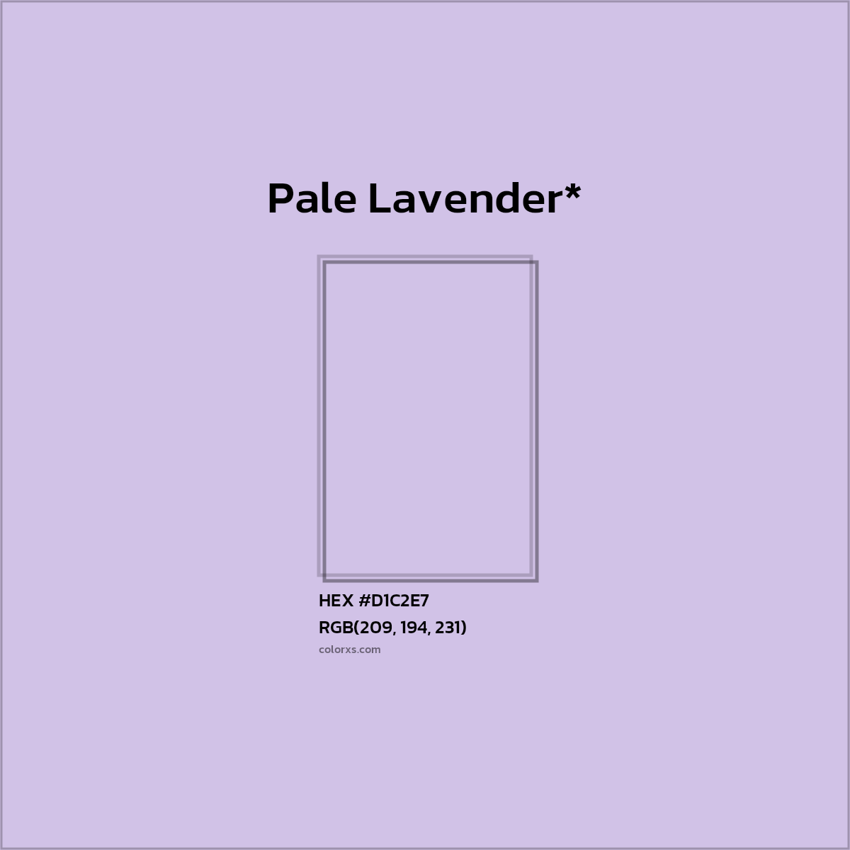 HEX #D1C2E7 Color Name, Color Code, Palettes, Similar Paints, Images