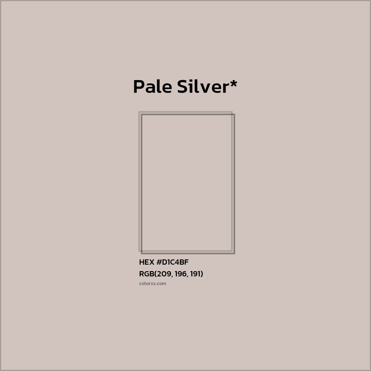HEX #D1C4BF Color Name, Color Code, Palettes, Similar Paints, Images