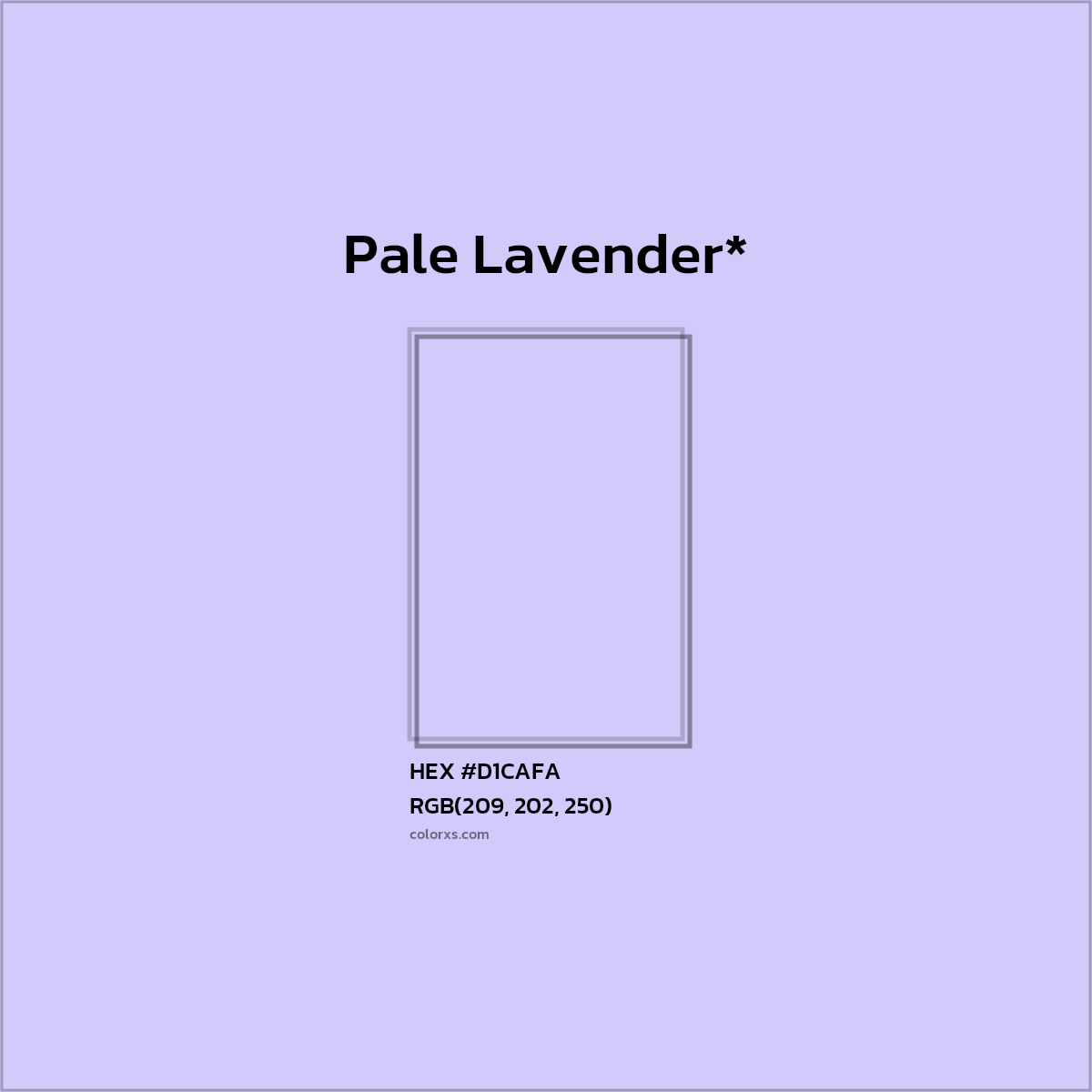 HEX #D1CAFA Color Name, Color Code, Palettes, Similar Paints, Images