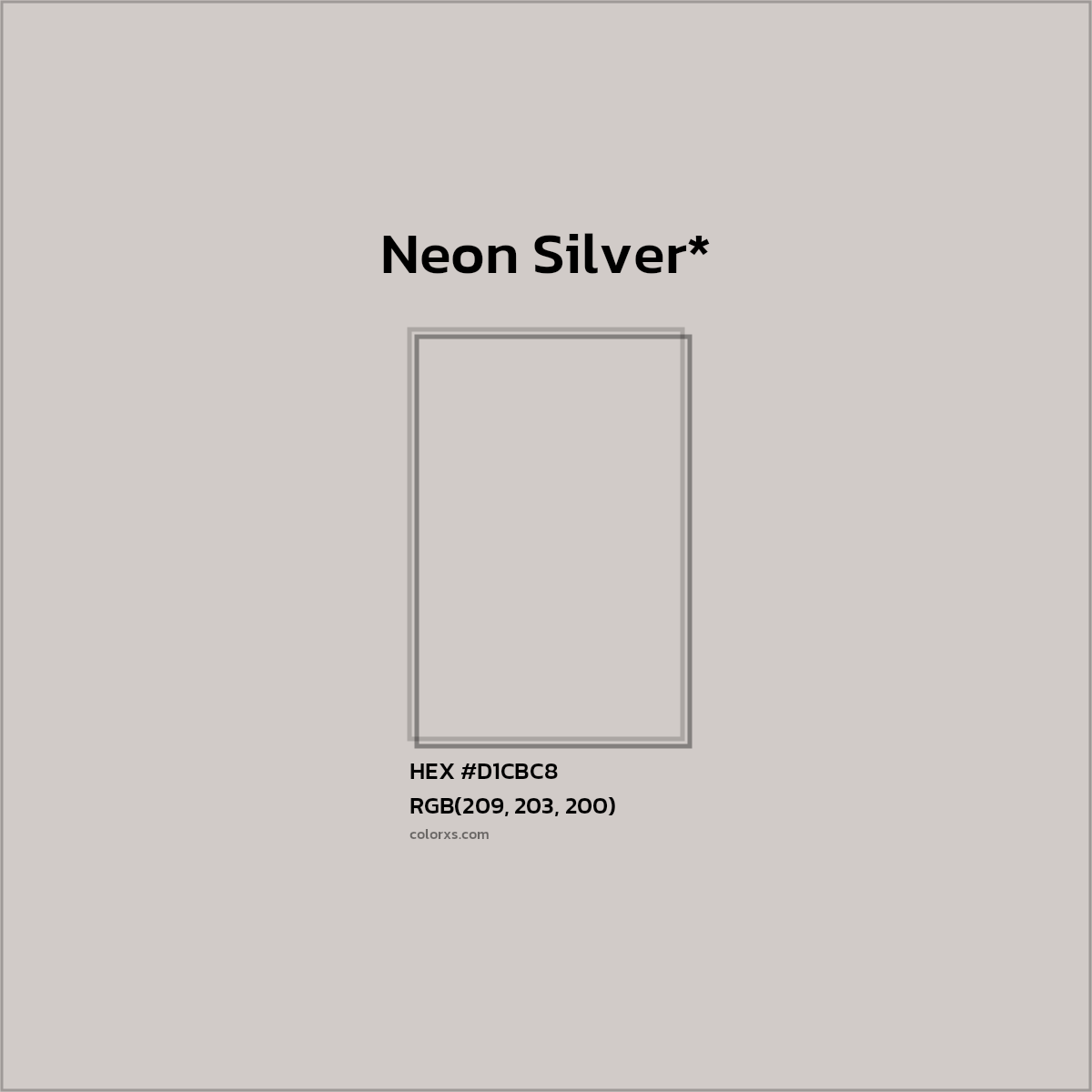 HEX #D1CBC8 Color Name, Color Code, Palettes, Similar Paints, Images