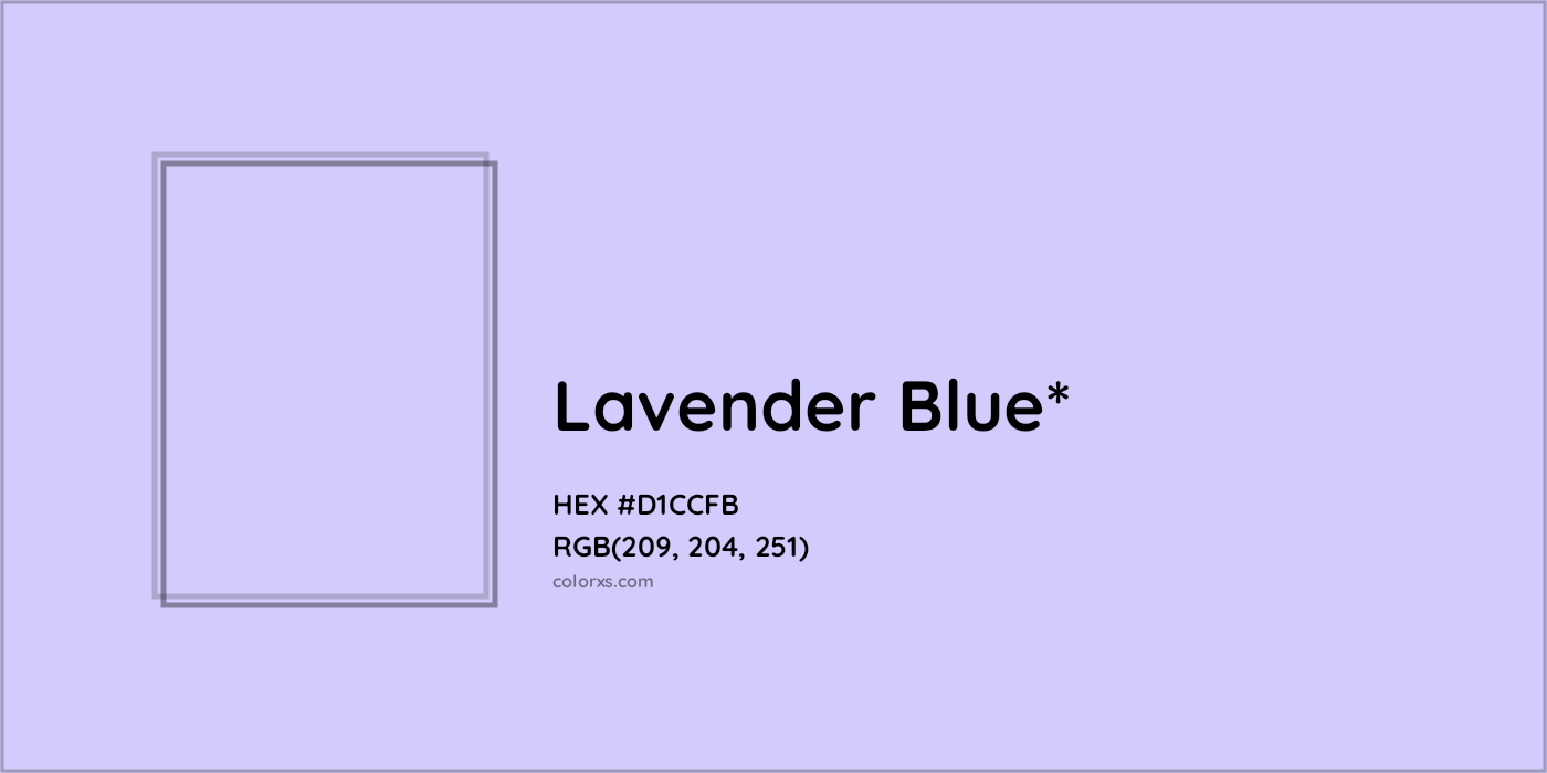 HEX #D1CCFB Color Name, Color Code, Palettes, Similar Paints, Images