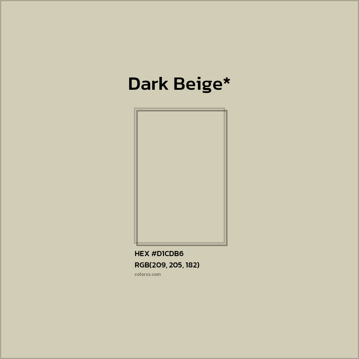 HEX #D1CDB6 Color Name, Color Code, Palettes, Similar Paints, Images