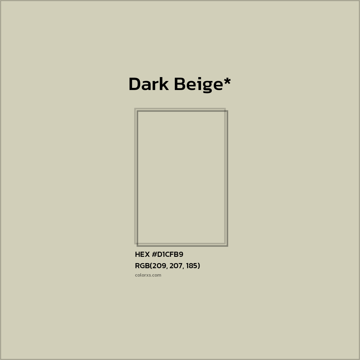 HEX #D1CFB9 Color Name, Color Code, Palettes, Similar Paints, Images