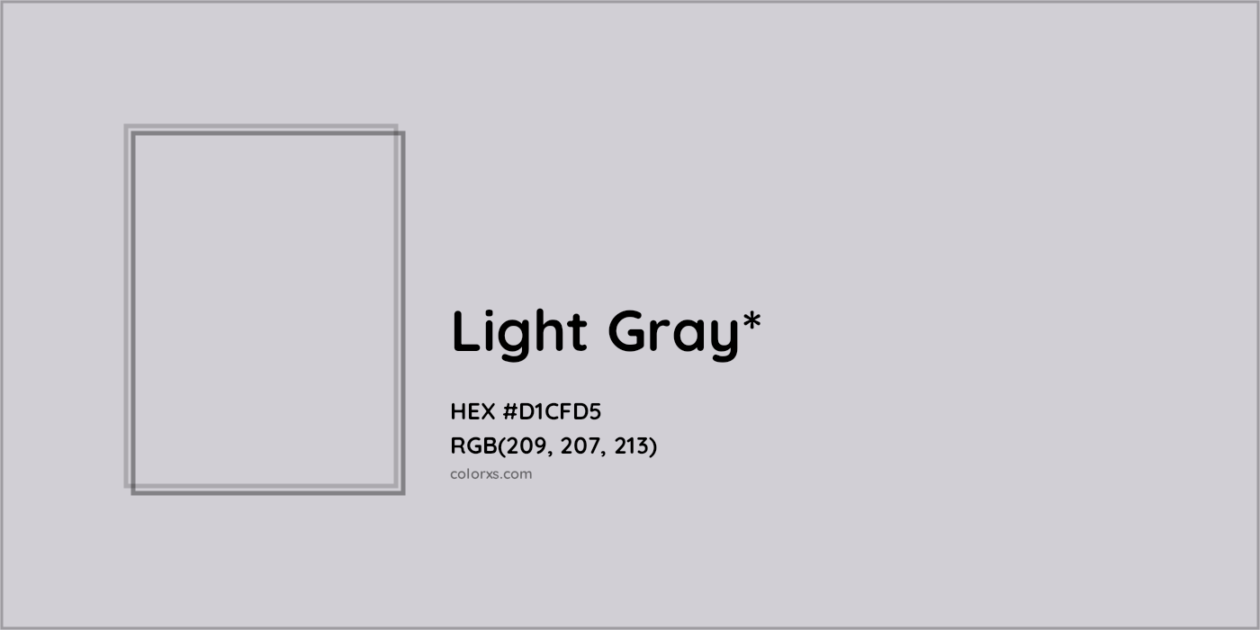 HEX #D1CFD5 Color Name, Color Code, Palettes, Similar Paints, Images