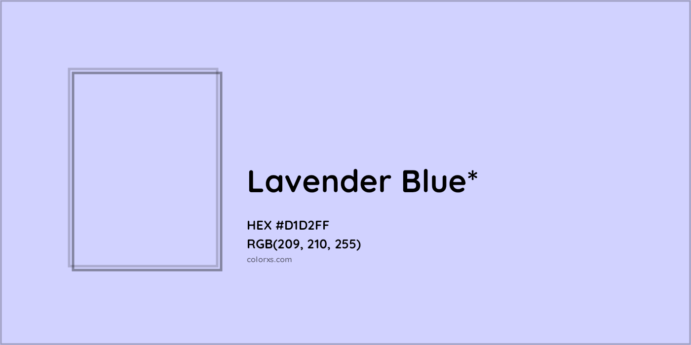 HEX #D1D2FF Color Name, Color Code, Palettes, Similar Paints, Images