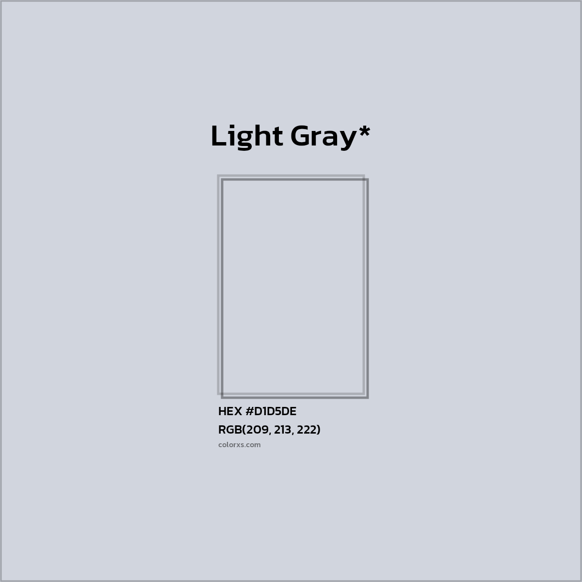 HEX #D1D5DE Color Name, Color Code, Palettes, Similar Paints, Images