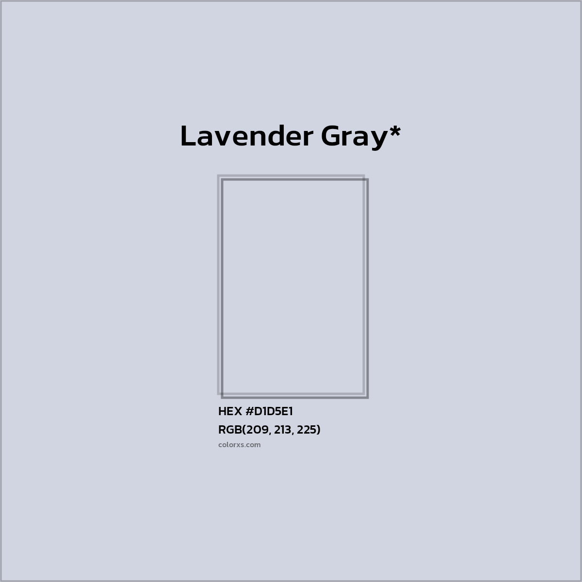 HEX #D1D5E1 Color Name, Color Code, Palettes, Similar Paints, Images