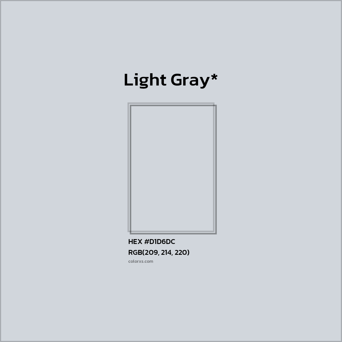 HEX #D1D6DC Color Name, Color Code, Palettes, Similar Paints, Images