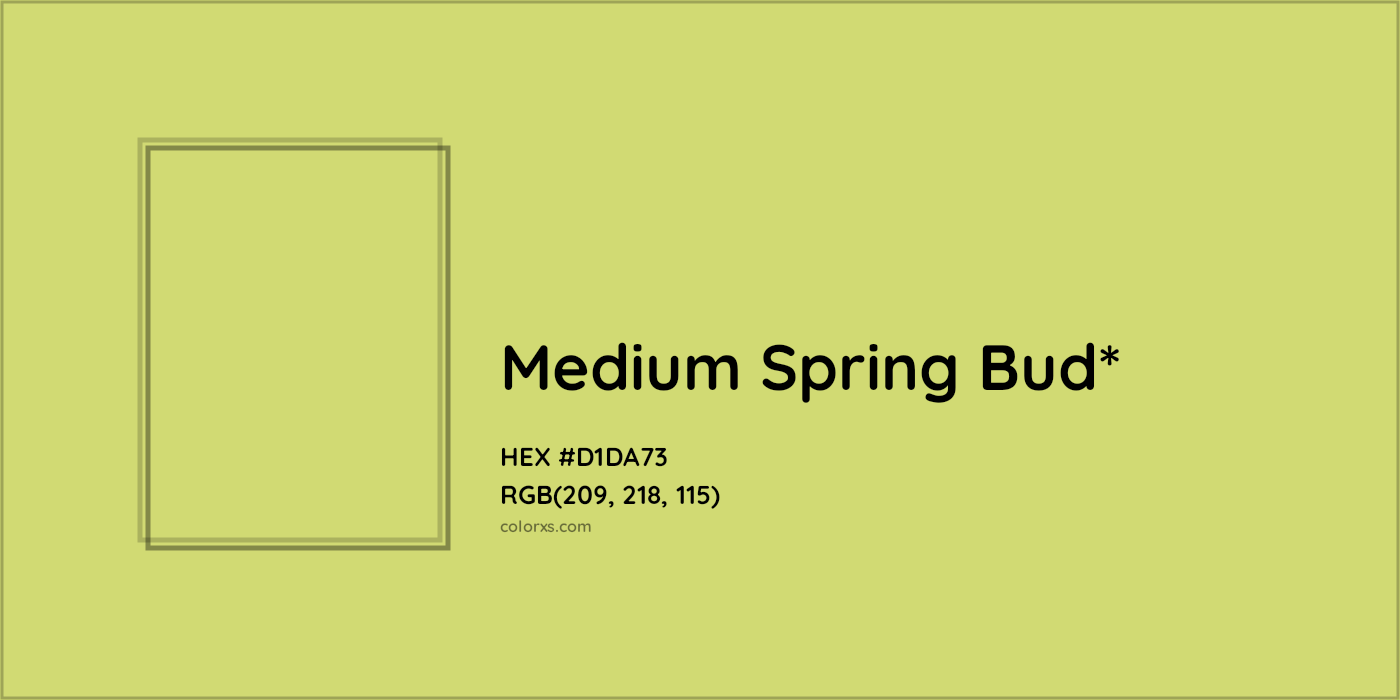 HEX #D1DA73 Color Name, Color Code, Palettes, Similar Paints, Images