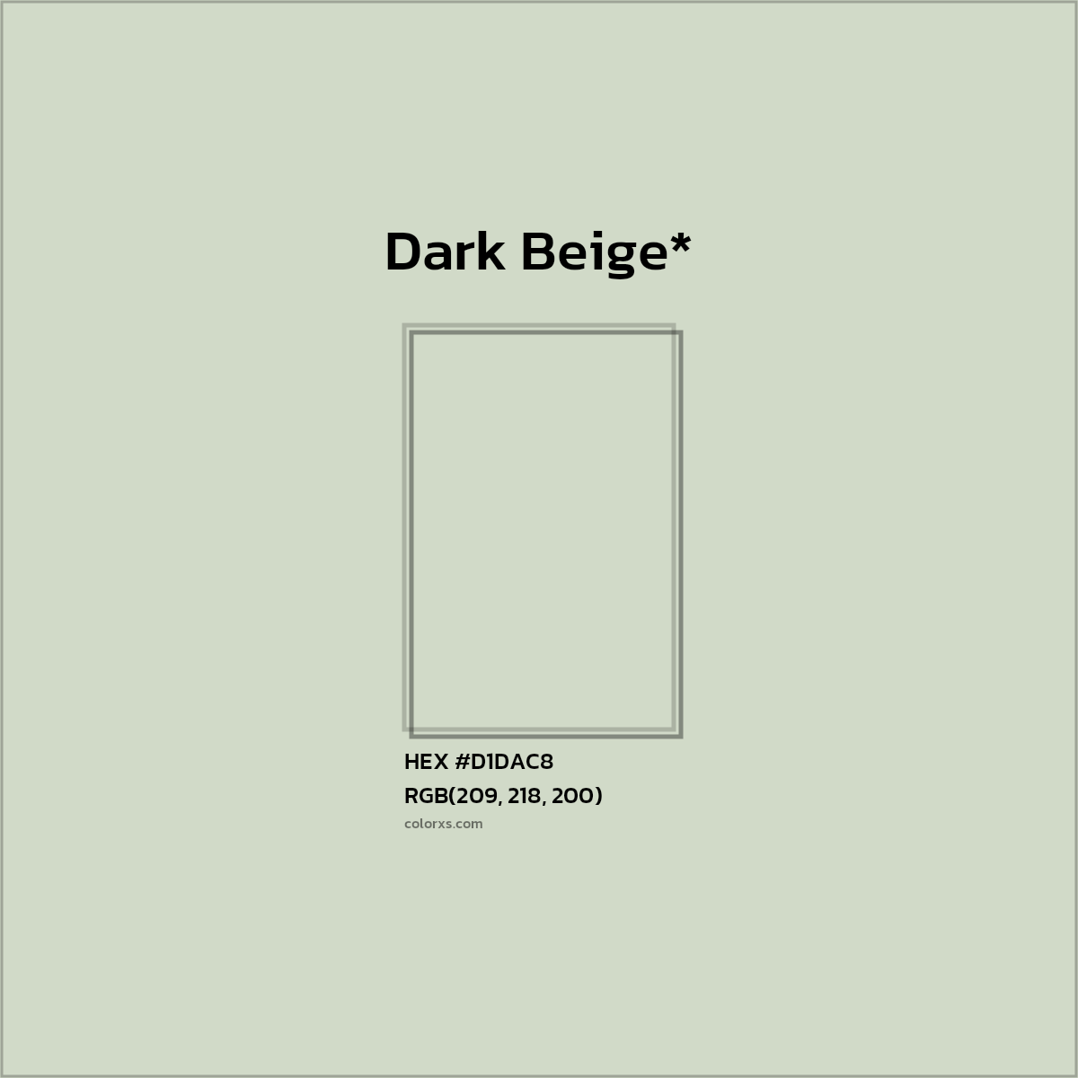 HEX #D1DAC8 Color Name, Color Code, Palettes, Similar Paints, Images