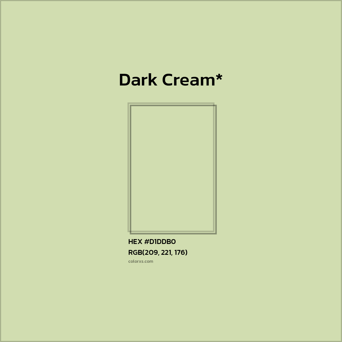 HEX #D1DDB0 Color Name, Color Code, Palettes, Similar Paints, Images