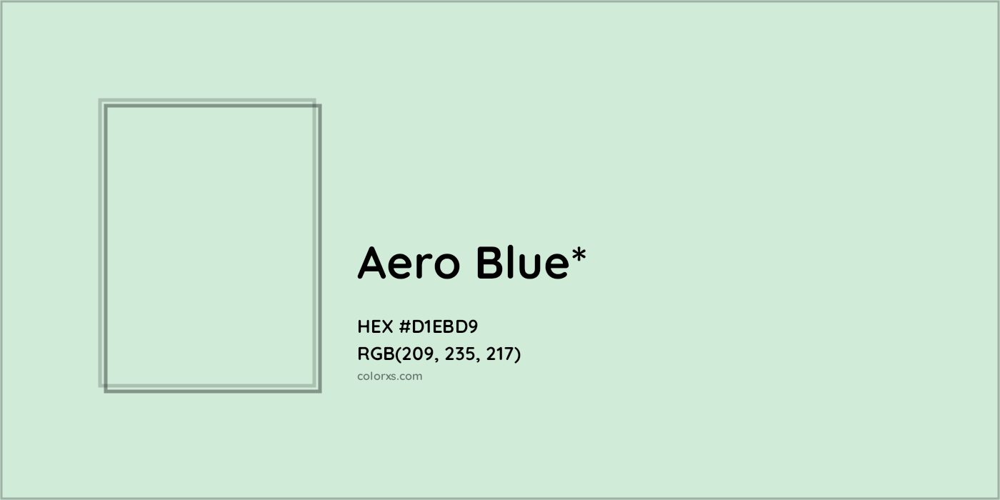 HEX #D1EBD9 Color Name, Color Code, Palettes, Similar Paints, Images