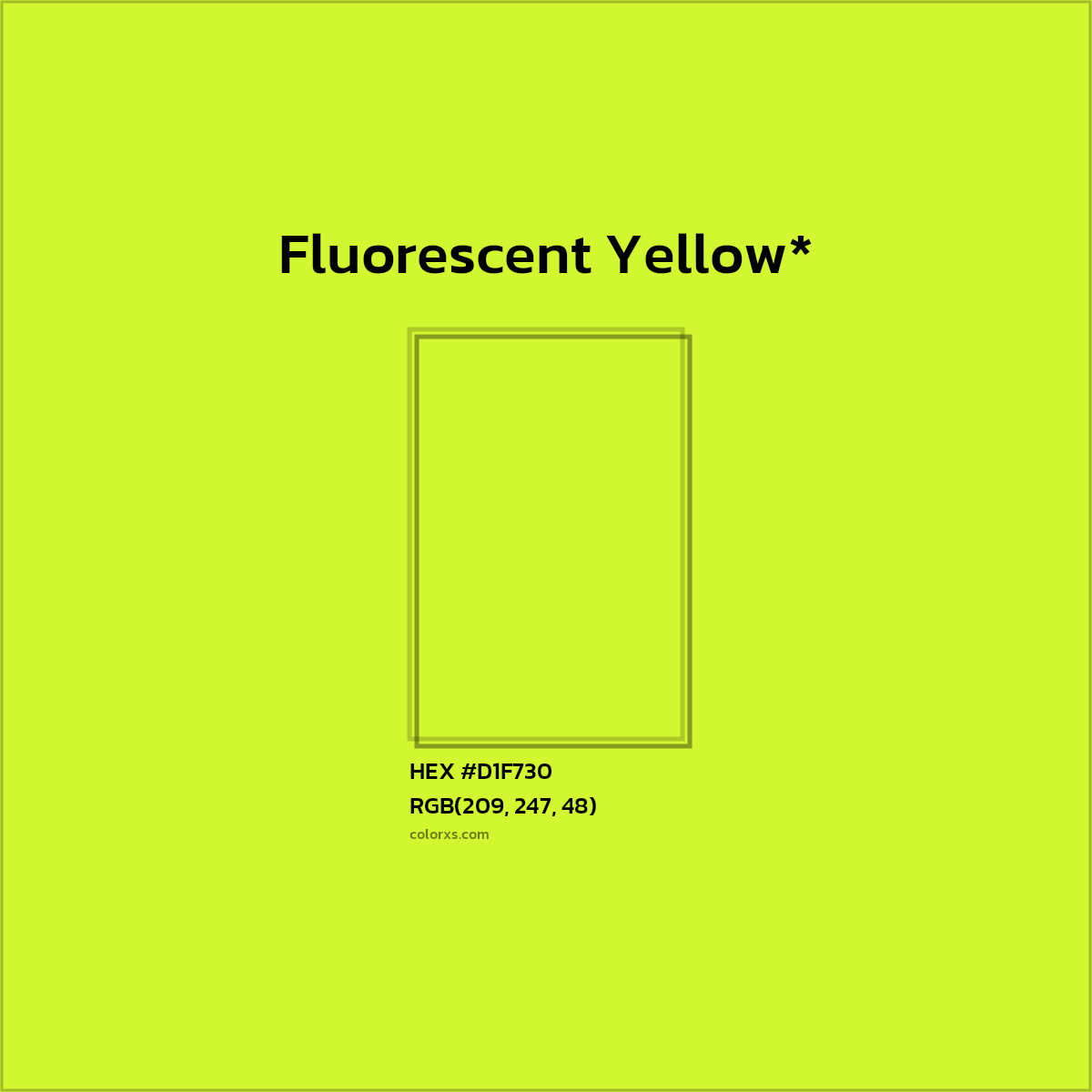 HEX #D1F730 Color Name, Color Code, Palettes, Similar Paints, Images