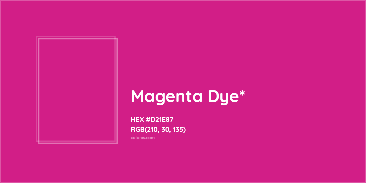 HEX #D21E87 Color Name, Color Code, Palettes, Similar Paints, Images