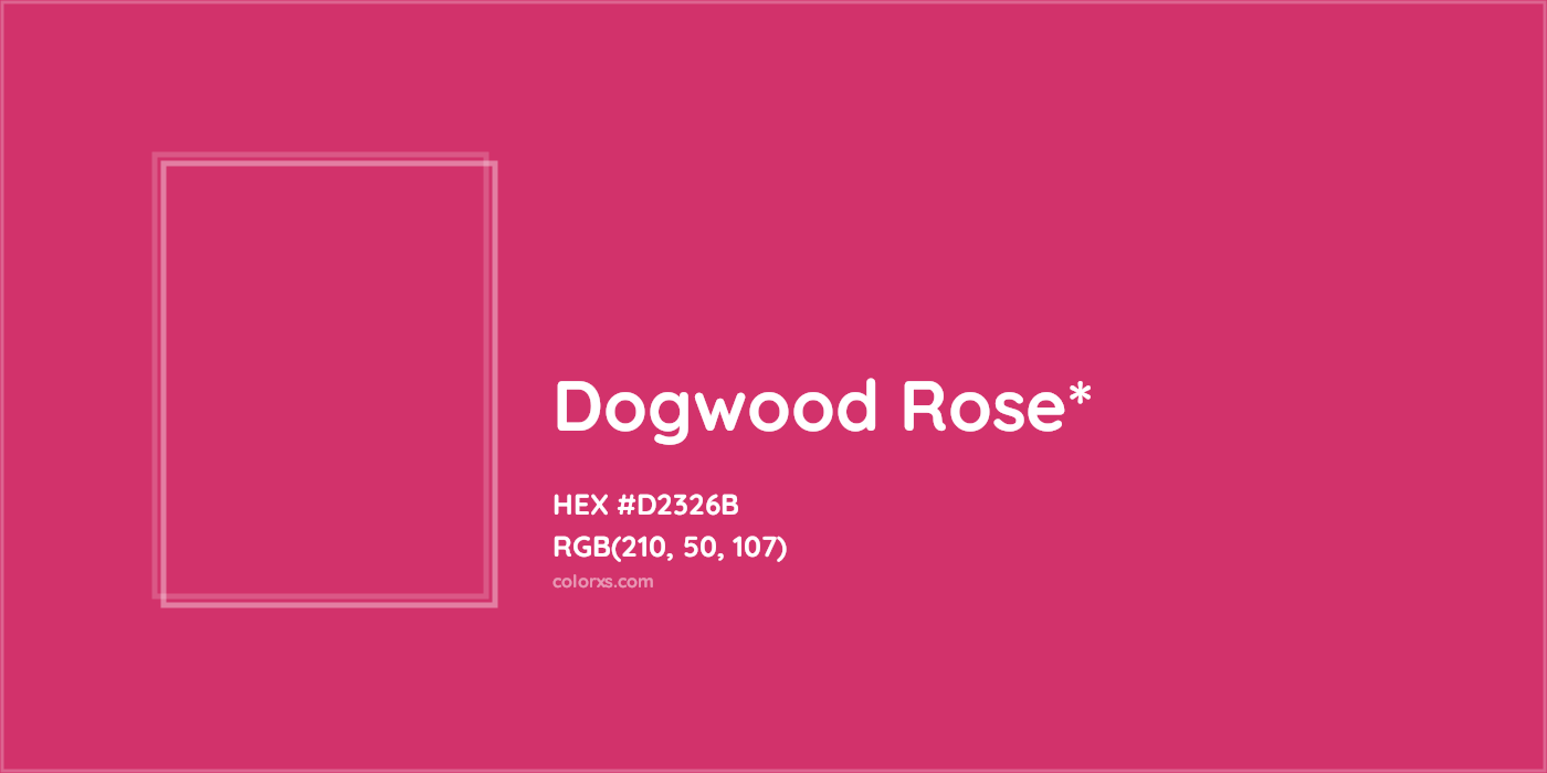 HEX #D2326B Color Name, Color Code, Palettes, Similar Paints, Images