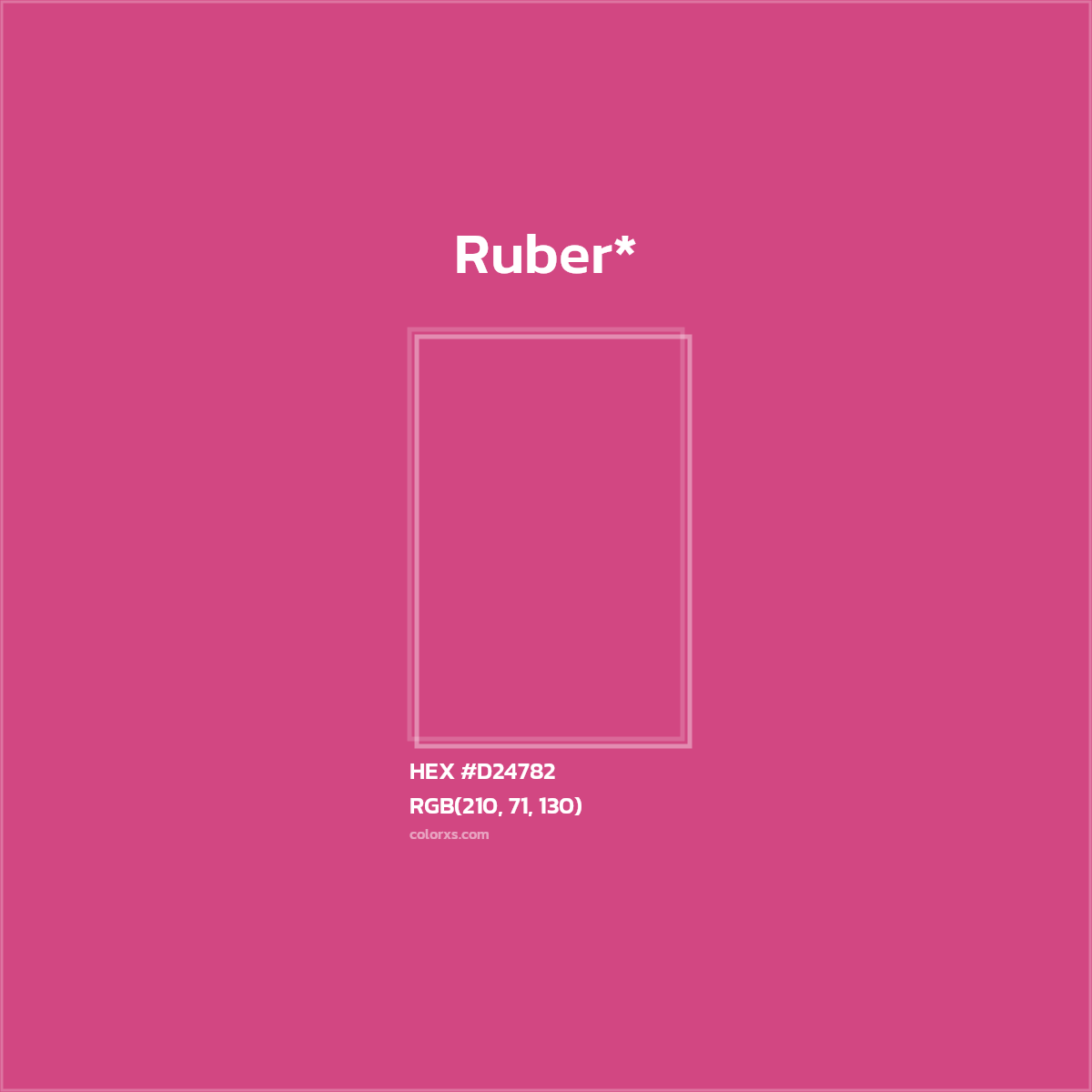 HEX #D24782 Color Name, Color Code, Palettes, Similar Paints, Images