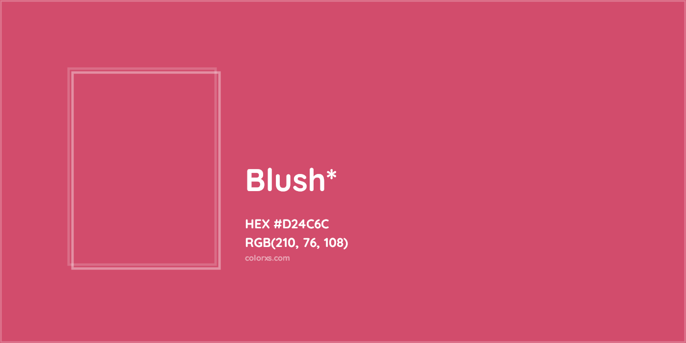 HEX #D24C6C Color Name, Color Code, Palettes, Similar Paints, Images