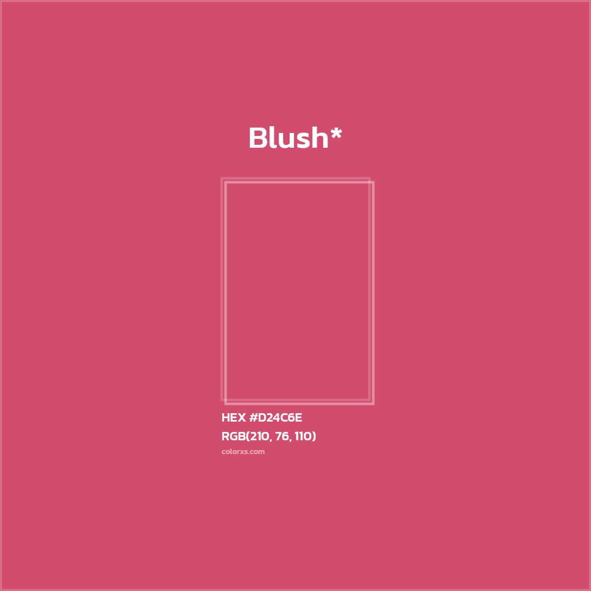 HEX #D24C6E Color Name, Color Code, Palettes, Similar Paints, Images
