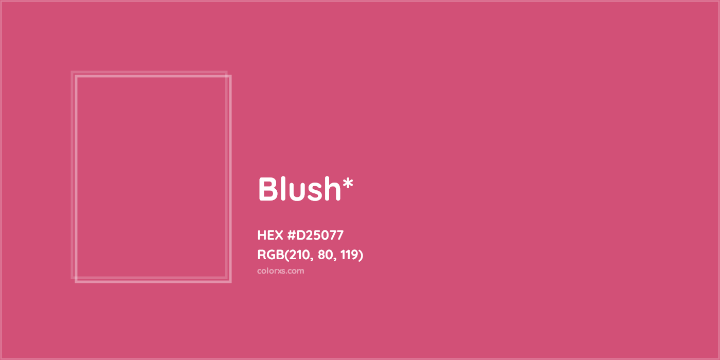 HEX #D25077 Color Name, Color Code, Palettes, Similar Paints, Images