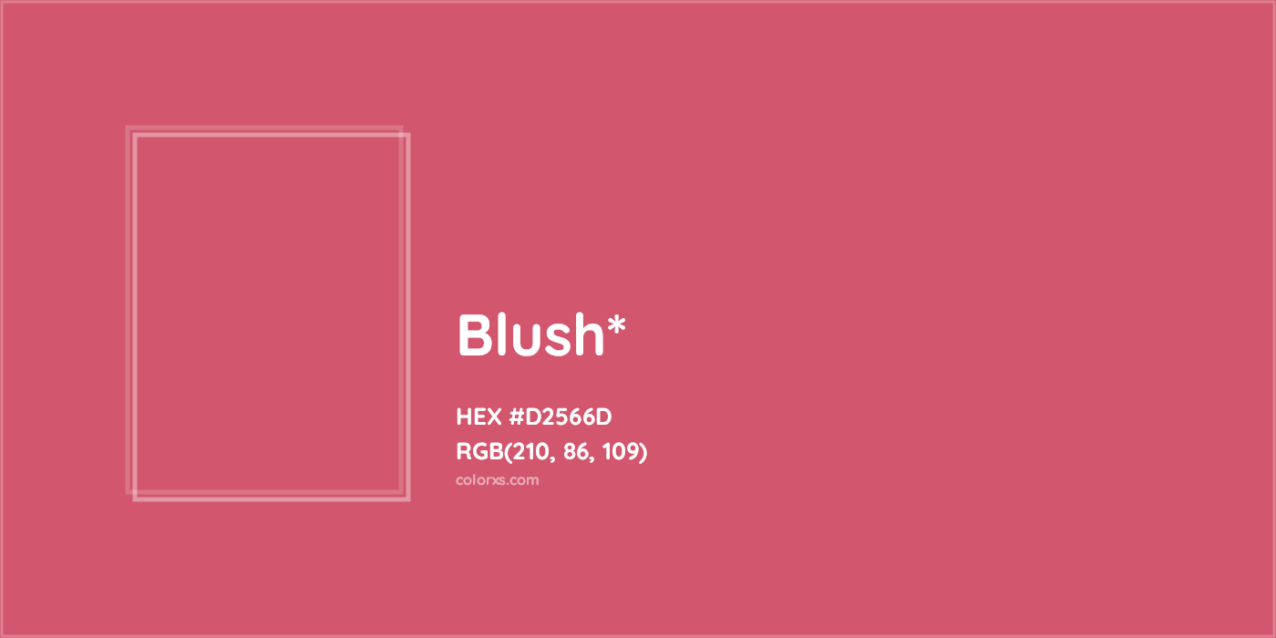 HEX #D2566D Color Name, Color Code, Palettes, Similar Paints, Images