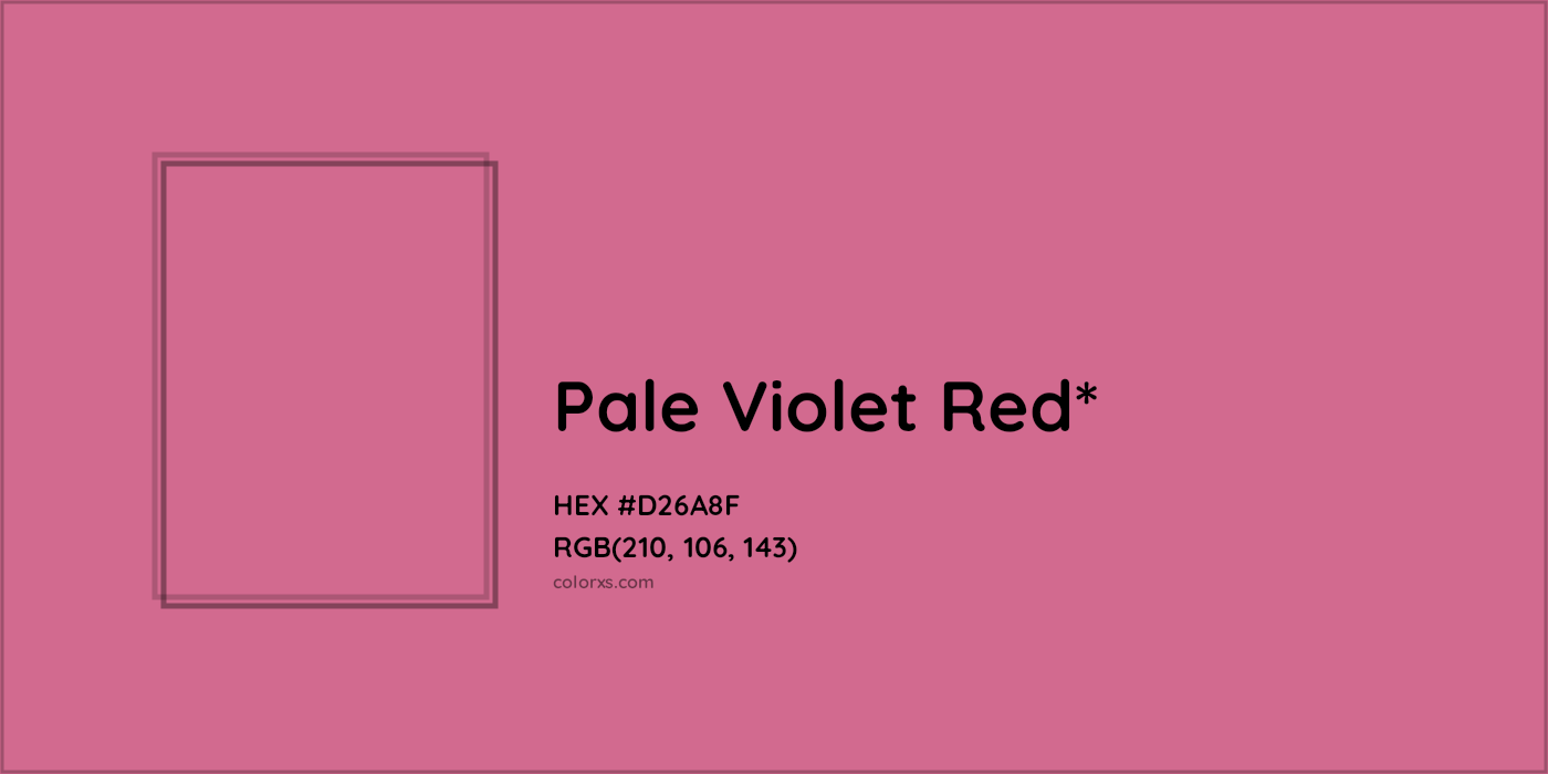 HEX #D26A8F Color Name, Color Code, Palettes, Similar Paints, Images