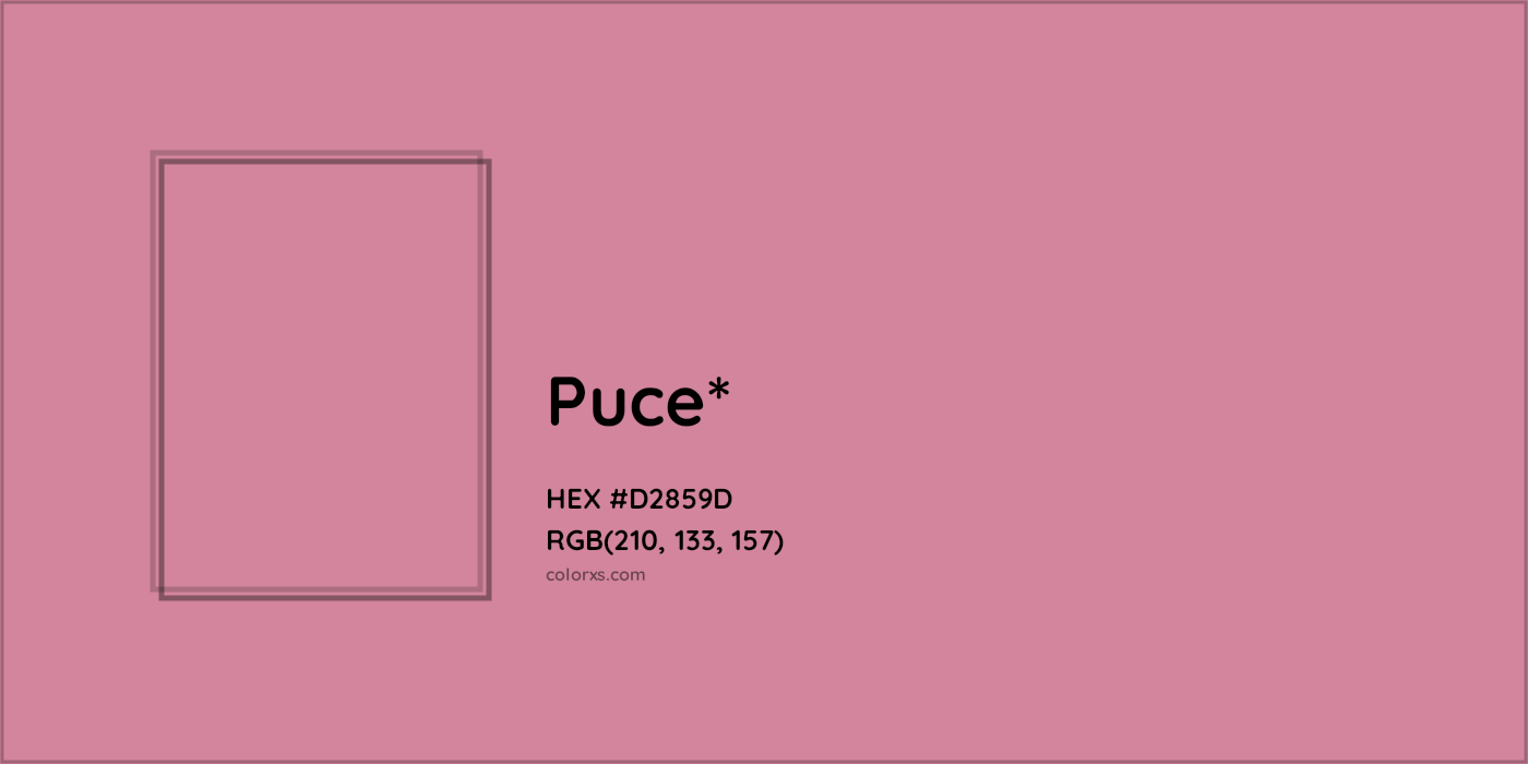 HEX #D2859D Color Name, Color Code, Palettes, Similar Paints, Images