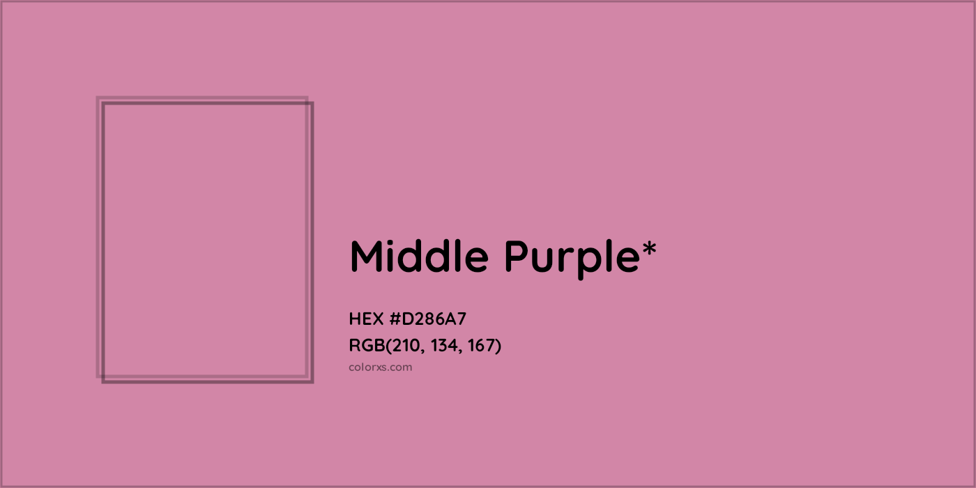 HEX #D286A7 Color Name, Color Code, Palettes, Similar Paints, Images
