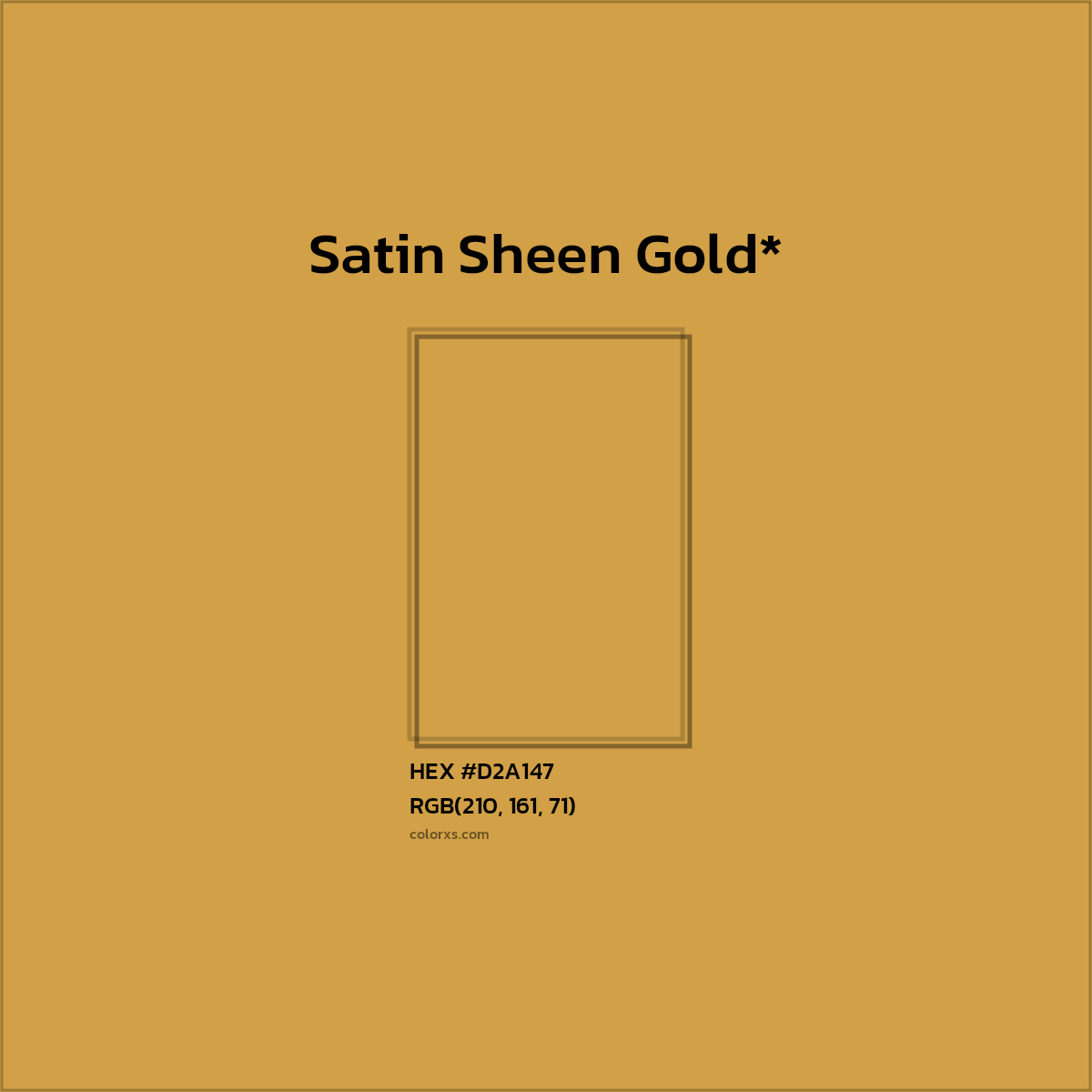 HEX #D2A147 Color Name, Color Code, Palettes, Similar Paints, Images