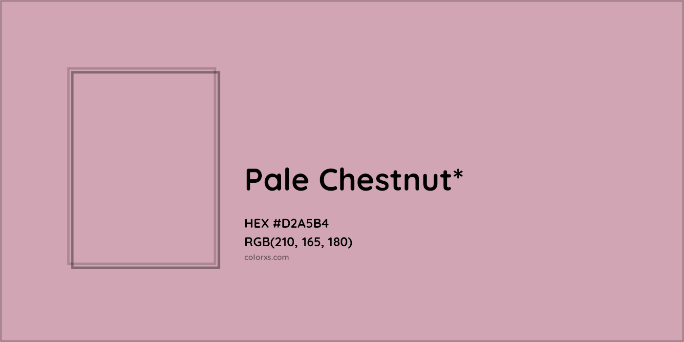 HEX #D2A5B4 Color Name, Color Code, Palettes, Similar Paints, Images