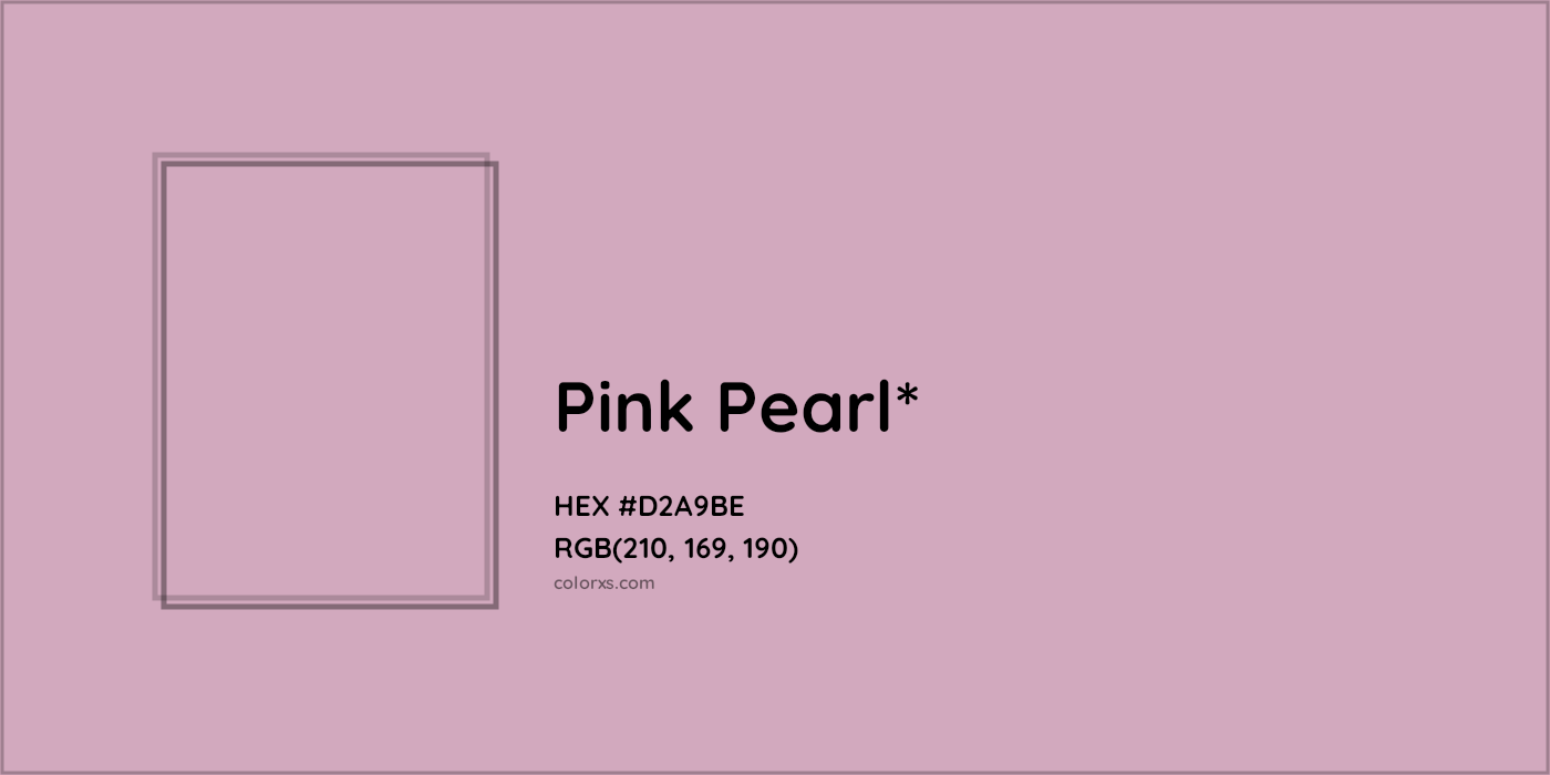 HEX #D2A9BE Color Name, Color Code, Palettes, Similar Paints, Images