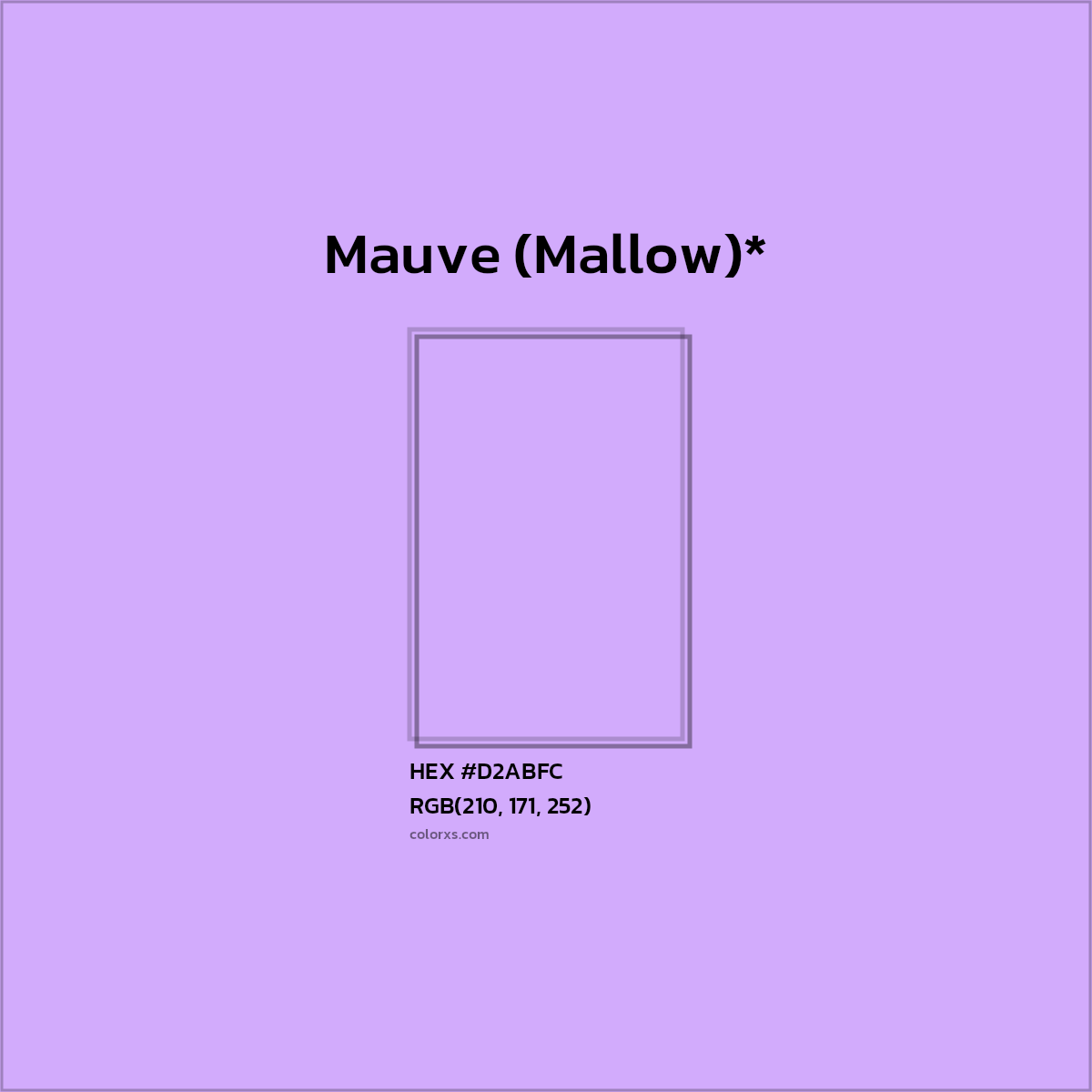 HEX #D2ABFC Color Name, Color Code, Palettes, Similar Paints, Images